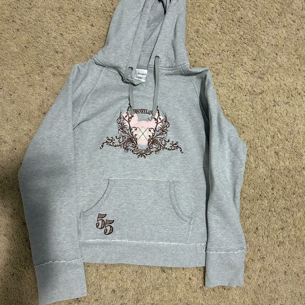 Disney hoodie 1955 celebration year, fits more like a medium